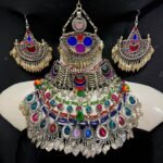 Zilveren Set – Ketting + Oorbellen