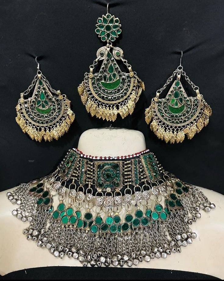 Groene Edelstenen Set